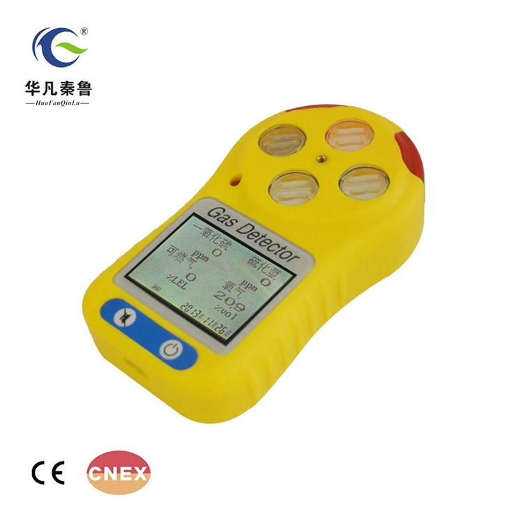 Multi 4in1 Gas Detector Analyzer With Sound And Light Alarm