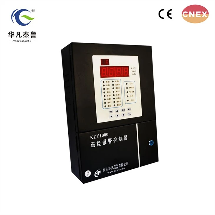 Modbus RTU 4/6/8 channel 13 multi-function inspection alarm control cabinet for industry gas alarming detector and gas leak sensor